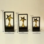 Black Unique Design Trophy M-417 - Image 6