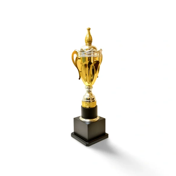 Black Unique Design Trophy - M-437 - Image 2