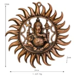 Divine Metal Ganesha Wall Hanging G -18-A - Image 3