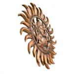 Divine Metal Ganesha Wall Hanging G -18-A - Image 2