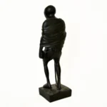 Mahatma Gandhi Statue Black Finish F-20-A-B - Image 2