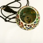 Ceramic Mosaic Table Lamp, Vibrant & Artistic Home Decor CE-21-A - Image 3