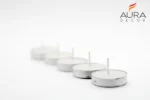 AuraDecor Pack of 50 Smokeless Tealight Candle (Burning Time 2.5 hours approx) - Image 4