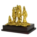 Metal Ram Darbar Idol with Wooden Base W-121-C - Image 3