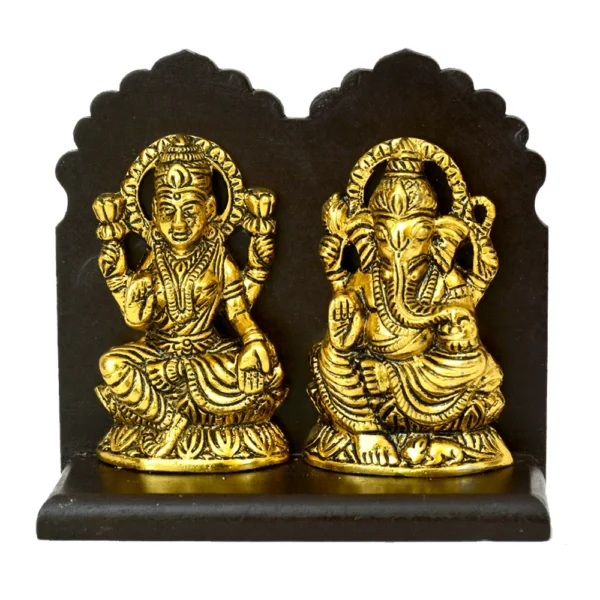 Goddess Lakshmi & Lord Ganesha Idol, Spiritual Gift W-134-A