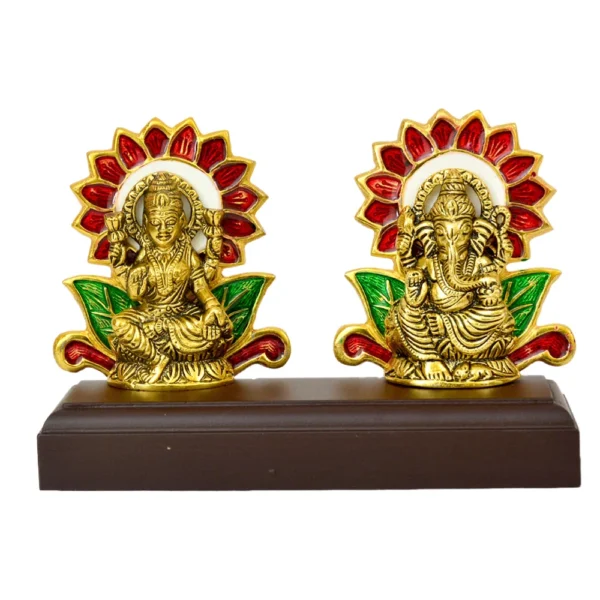 Divine Lakshmi & Ganesha Idol W-34-A