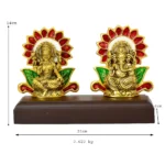 Divine Lakshmi & Ganesha Idol W-34-A - Image 4