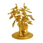 Divine Metal Lord Ganesha Idol Under Kalpavriksha W-99-B - Image 3