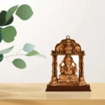 Antique Finish Lord Ganesha Idol with Decorative Arch – G-198-A - Image 5