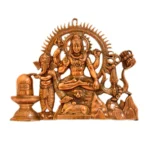 Handcrafted Wall Hanging – Lord Shiva with Ganesha and Shivling – G-193-A
