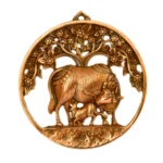 Handcrafted Kamadhenu Wall Hanging – Symbol of Abundance and Prosperity – G-197-A