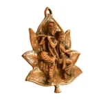 Handcrafted Wall Hanging Radha Krishna on Leaf G-131-A - Image 2