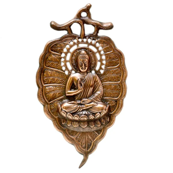 Antique Buddha Wall Hanging Bodhi Leaf Design G-119-A