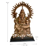 Elegant Ganesha Idol G-187-A - Image 4