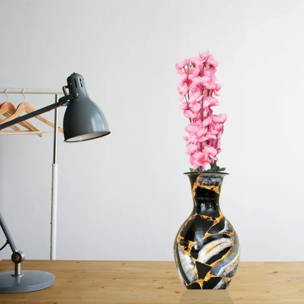 Luxury Marble Inspired Decorative Vase I-138-A