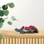 Handcrafted Wooden Turtle Tray Ethnic Design WD-19-A-G - Image 5