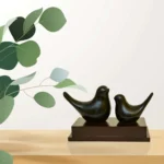 Minimalist Twin Birds Decorative Showpiece Symbol of Love & Togetherness F-109-B - Image 5