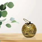 Vintage Metal Lantern Handcrafted Decorative Candle Holder I-178-A - Image 5