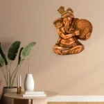 Divine Lord Ganesha Metal Wall Hanging G -21-A - Image 5
