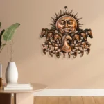 Handcrafted Surya Dev Wall Hanging (Bronze Finish) G-226-B - Image 6