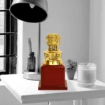 Mini Ashoka Pillar Brass Replica BR-1-F - Image 5