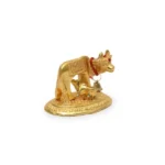 CraftEarth Golden Metal Cow Calf W-2-E - Image 2