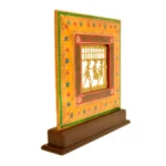 Handcrafted Warli Dance Wall Frame WD-122-A - Image 3