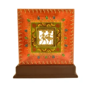 Handcrafted Tribal Art Frame - WD-121-A