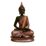 Meditating Buddha Idol – Antique Finish - F-74-A (Without Stand)