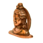 Miniature Idol of Lord Venkateswara on Wooden Base – Antique Finish - G-120-B - Image 4