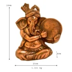 Divine Lord Ganesha Metal Wall Hanging G -21-A - Image 4