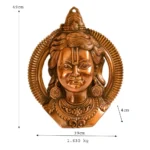 Handcrafted Wall Hanging Lord Ram Lalla Face Idol G-120-A - Image 5
