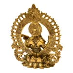 Exquisite Brass Saraswati Idol BR-281-A - Image 3