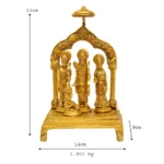 Divine Ram Darbar Brass Idol BR-35-A - Image 4