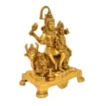Divine Brass Shiva Parivar Idol on Nandi BR-285-A - Image 2