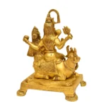 Divine Brass Shiva Parivar Idol on Nandi BR-285-A - Image 3