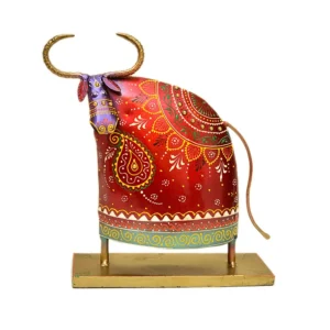 Handcrafted Decorative Bull Statues – Set of 3 – I-180