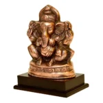 Lord Ganesha Idol Vighnaharta in Antique Finish G-235-A - Image 2