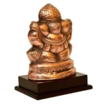 Lord Ganesha Idol Vighnaharta in Antique Finish G-235-A - Image 3