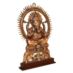 Lord Ganesha Idol Spiritual Wall Décor Symbol of Wisdom & Prosperity G-217-A - Image 2