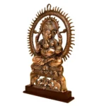 Lord Ganesha Idol Spiritual Wall Décor Symbol of Wisdom & Prosperity G-217-A - Image 3