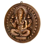 Divine Lord Ganesha Wall Hanging Antique Finish G-225-A - Image 2