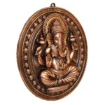 Divine Lord Ganesha Wall Hanging Antique Finish G-225-A - Image 3