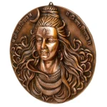 Handcrafted Lord Shiva Wall Hanging (Bronze Finish) G-227-A - Image 3