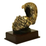 Majestic Eagle Head Sculpture Strength in Art F-114-A - Image 4