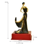 Elegant Lady Figurine A Symbol of Grace and Style F-113-A - Image 5