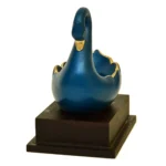 Royal Blue Swan Decorative Candle Holder F-108-BL - Image 3