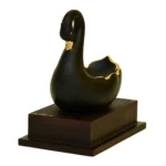 Elegant Black Swan Decorative Candle Holder F-108-B - Image 3
