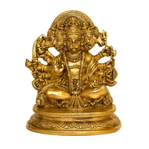 Panchamukhi Hanuman Brass Idol - BR-270-A