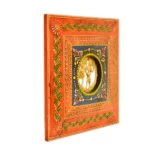 Handcrafted Dhokra Casting Wooden Frame WD-101-A-WS - Image 2